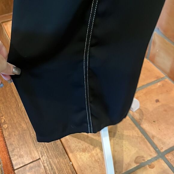 1. State Black and White Wide Leg Culotte, XS! - Picture 6 of 8